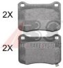 A.B.S. 37835 OE Brake Pad Set, disc brake